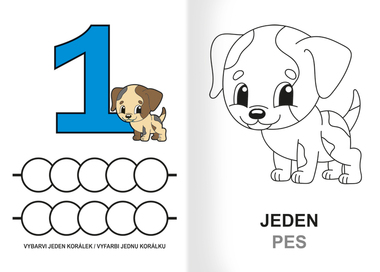BO103 Omalovánka - A5 - Čísla pro nejmenší, 1. díl-2