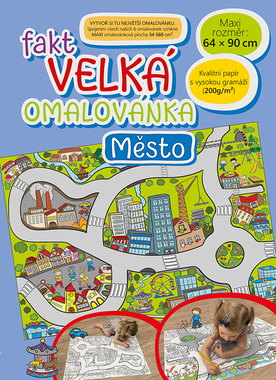 BO905 Fakt velká omalovánka - Město-1