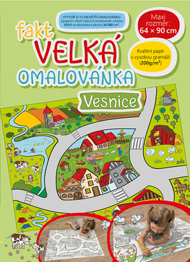 BO906 Fakt velká omalovánka - Vesnice-1