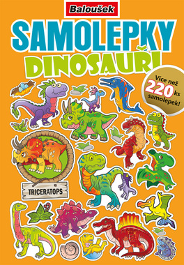 BOSS006 Samolepkový sešit - Dinosauři-1