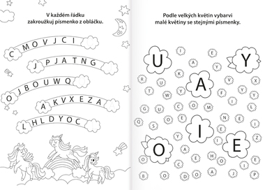 BO764 Omalovánka A4 - Procvičujeme abecedu - V pohádce-2 BO764 Omalovánka A4 - Procvičujeme abecedu - V pohádce-2