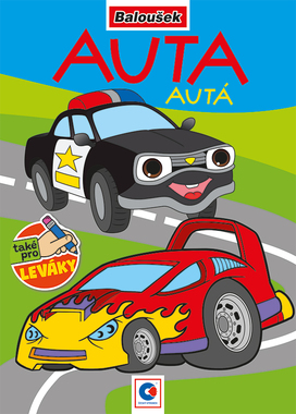BO436 Omalovánka A5 - Auta-1 BO436 Omalovánka A5 - Auta-1