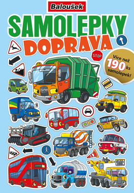 BOSS008 Samolepkový sešit - Doprava-1
