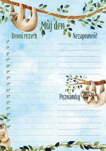 Denní<br/>plánovač