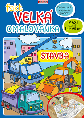 BO912 Fakt velká omalovánka - Stavba-1 BO912 Fakt velká omalovánka - Stavba-1
