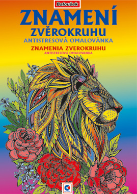 BO803 Antistresová omalovánka A4 - Znamení zvěrokruhu-1