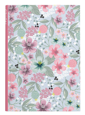 BU069-9 Notes linkovaný - A5 - lamino - Růžový-1