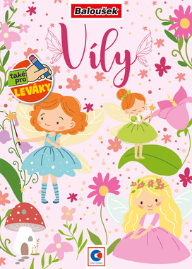 BO133 Omalovánka  - A5 - Víly-1